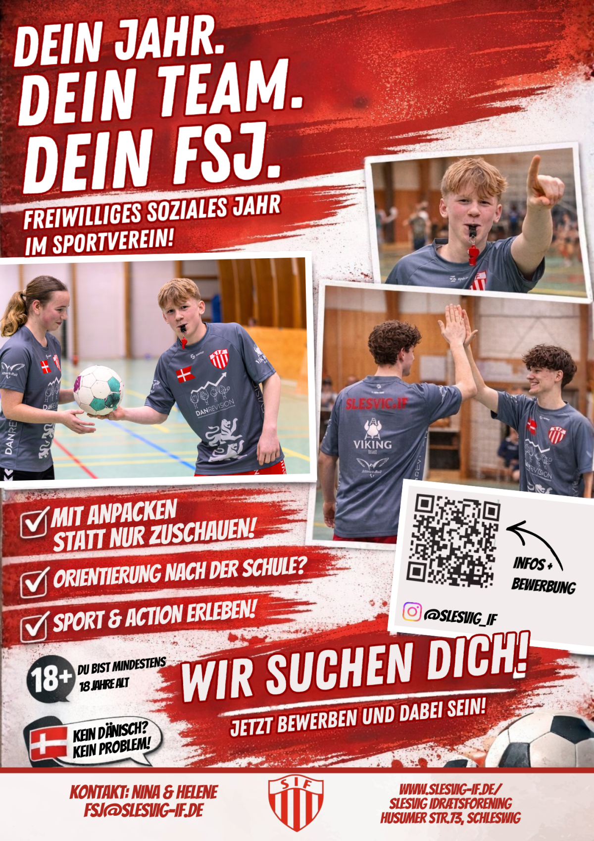 
<span>DEIN FSJ beim SIF – mehr als nur ein Jahr!</span>
